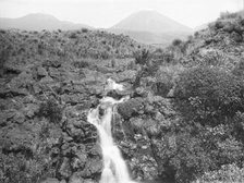 [Tongariro, active volcano, Ngaruahoe], c1880s. Creator: Burton Brothers.