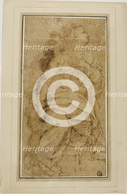 Draped Female Figure, n.d. Creator: Unknown.