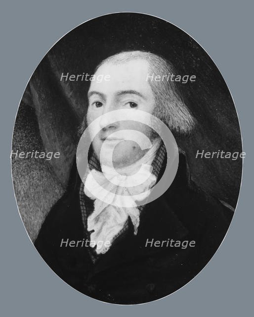 Cornelius George Bowler, ca. 1795. Creator: Edward Greene Malbone.