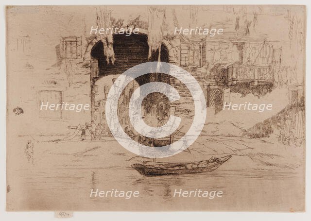 San Biagio, 1879-1880. Creator: James Abbott McNeill Whistler.