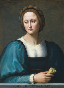 Lucrezia Sommaria, c. 1510. Creator: Ridolfo Ghirlandaio.