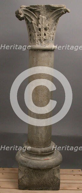 Column, French, 12th-13th century. Creator: Unknown.