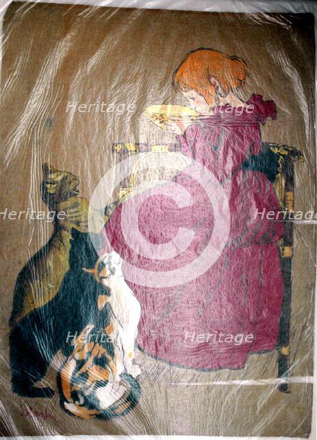 Pure Sterilized Milk from the Vingeanne Region, 1894–96. Creator: Theophile Alexandre Steinlen.