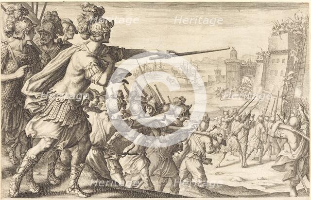 Taking of Bone, c. 1614. Creator: Jacques Callot.