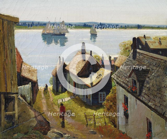 Rooftops, Gloucester. Creator: Thieme, Anthony (1888-1954).