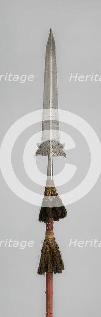 Partisan, Italy, early 17th century. Creator: Unknown.