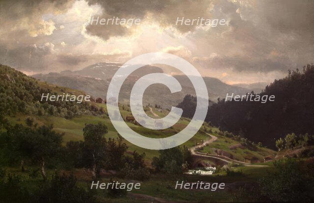 From Kviteseid in Telemark, 1868. Creator: J. F. Eckersberg.