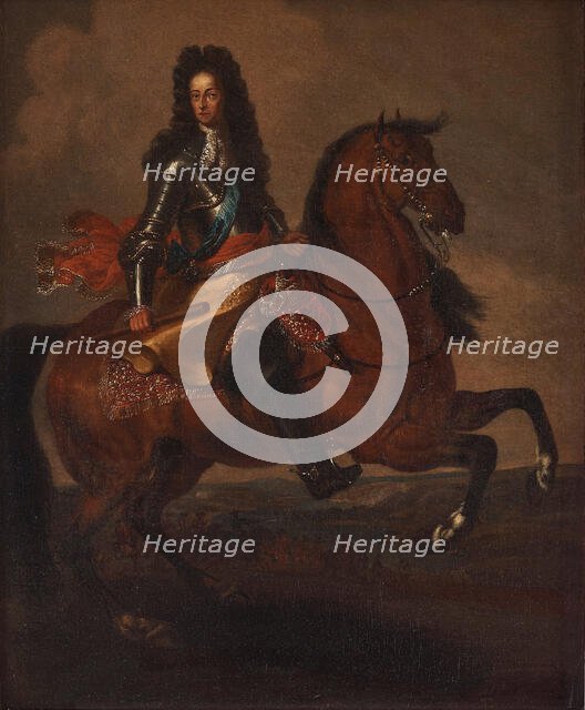 Portrait of William III of Orange (1650-1702). Creator: Maas, Dirck (1658-1717).