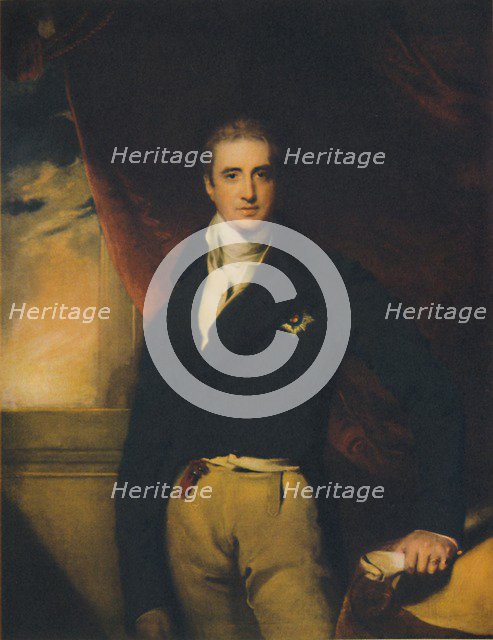 Viscount Castlereagh, early 1800s, (1941).  Artist: Unknown.