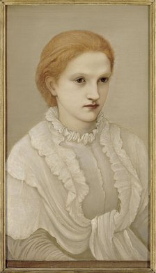Lady Frances Balfour, 1881. Creator: Burne-Jones, Sir Edward Coley (1833-1898).