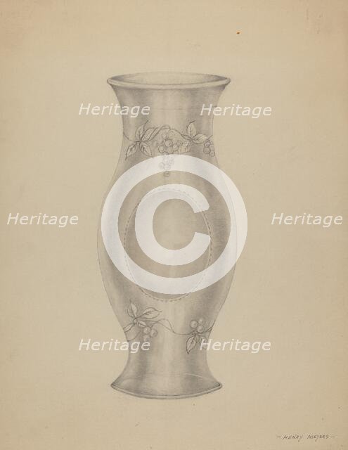 Lamp, 1935/1942. Creator: Henry Meyers.