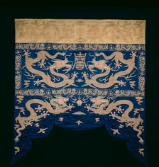 Valance, China, Qing dynasty(1644-1911), 1650/1700. Creator: Unknown.