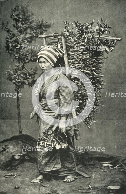 'A Country Woman. - Fuel and Flowers', 1891. Creator: Unknown.