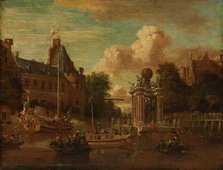 The Muscovite legation visiting Amsterdam, 29 August 1697, 1697-1708. Creator: Abraham Storck.