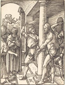 The Flagellation, probably c. 1509/1510. Creator: Albrecht Durer.