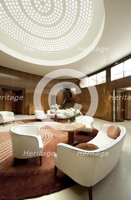 Entrance hall of Eltham Palace, Greenwich, London, 2010. Artist: Historic England Staff Photographer.
