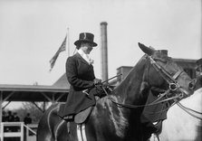 Elkins, Katharine; Mrs. William F. Hitt - Horse Show, 1912. Creator: Harris & Ewing.