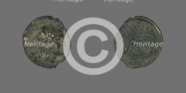 Coin Depicting the God Apollo, 3rd-2nd century BCE. Creator: Unknown.