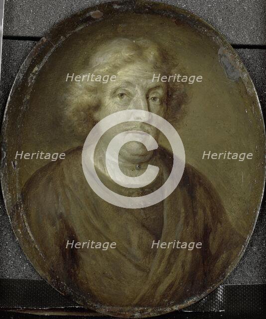 Portrait of Jacob Lescailje, Bookdealer and Poet in Amsterdam, 1732-1771. Creator: Jan Maurits Quinkhard.