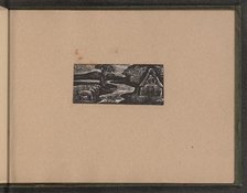 'Sabrina's silvery flood', 1821. Creator: William Blake.