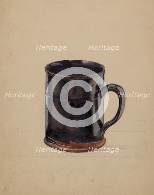 Tall Drinking Mug, 1935/1942. Creator: Unknown.