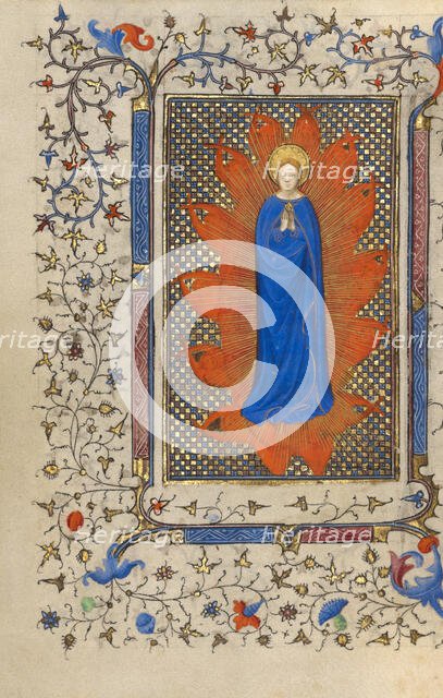The Assumption of the Virgin; Book of Hours, about 1410. Creator: Unknown.