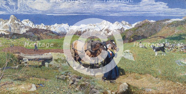 Springtime in the Alps (The Allegory of Spring), 1897.