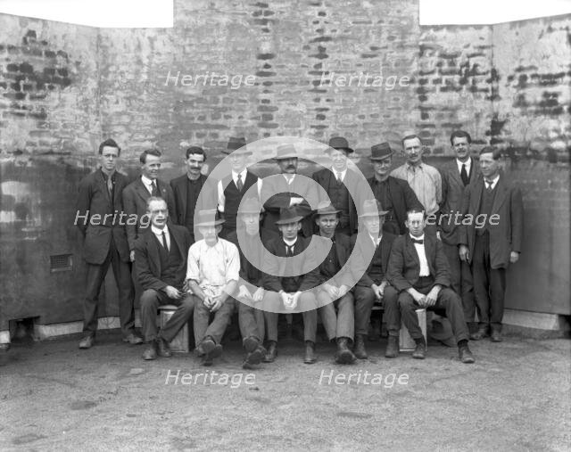 City Electric Light Employees, 1906. Creator: Robert Augustus Henry L'Estrange.