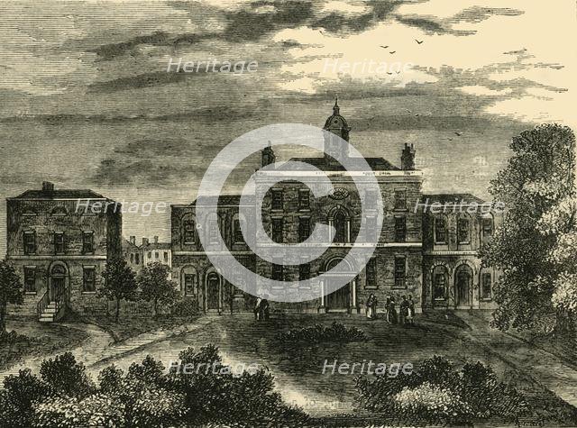 'The Small-Pox Hospital, King's Cross, in 1800', (c1876). Creator: Unknown.