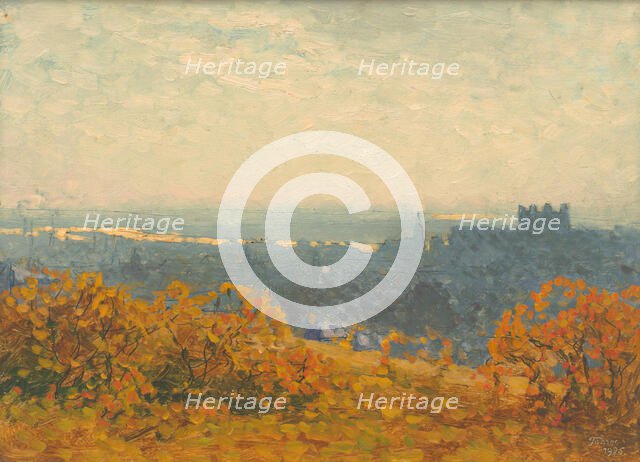 View of Bratislava, 1925. Creator: Jindrich Tomec.