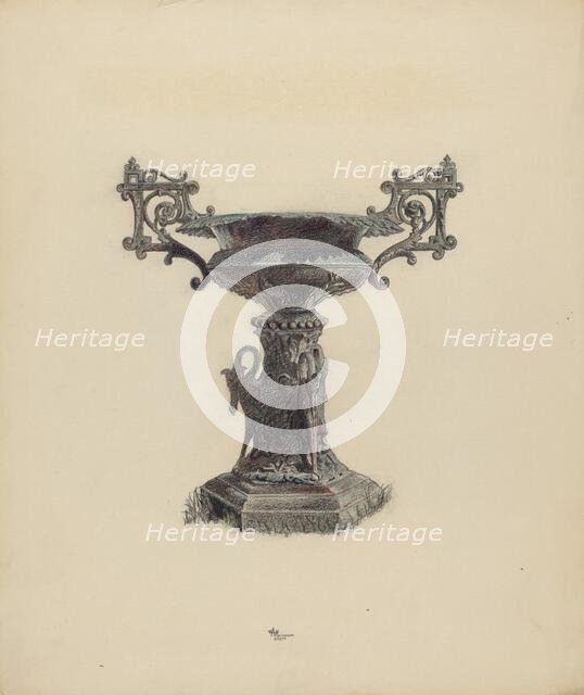 Urn, 1938. Creator: Ralph Atkinson.