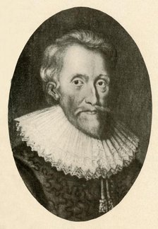 'Portrait of Sir Edwin Sandys, with turned-down ruff', c1560-1570, (1937). Creator: Unknown.