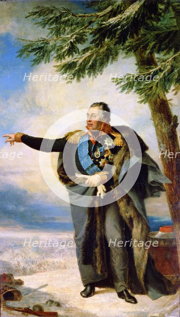 'Portrait of Field Marshal Prince Mikhail Kutuzov', 1829. Artist: George Dawe