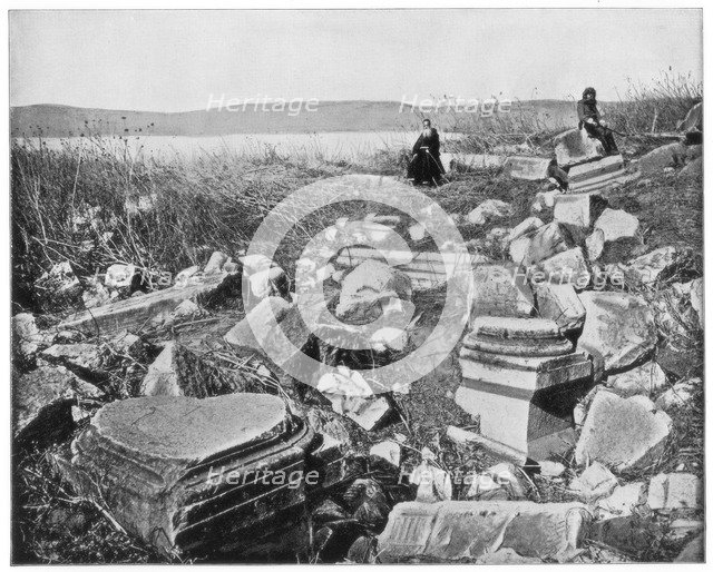 'Capernaum, Galilee, Palestine', late 19th century. Artist: John L Stoddard