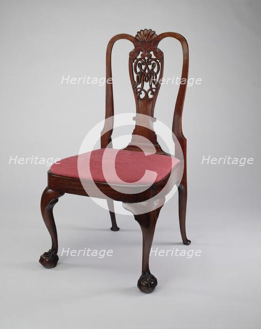 Side Chair, 1742/90. Creator: Unknown.