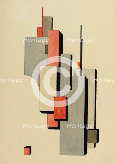 Untitled, 1924. Creator: Nikolay Suetin.