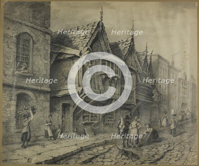 White Friars, Chester, 1831. Creator: George Sidney Shepherd.