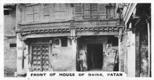 House of Baina, Patan, India, c1925. Artist: Unknown