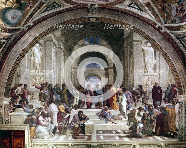 'School of Athens', c1510. Artist: Raphael