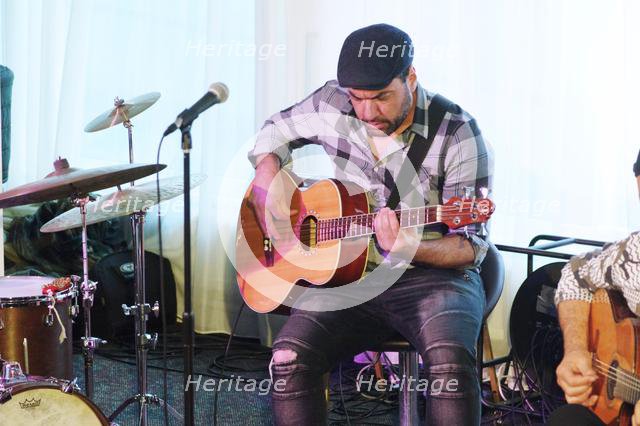 Matheus Nova, Watermill Jazz Club, Dorking, Surrey, 11 June 2019. Creator: Brian O'Connor.