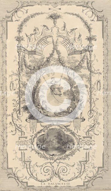 L'Oeuvre D'Antoine Watteau Pientre du Roy en son Academie Roïale de Peinture et Sculpt..., ca. 1740. Creator: Unknown.