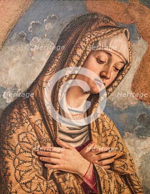 Vergine incoronata, 1499-1500. Creator: Caselli, Cristoforo (ca 1460-1521).