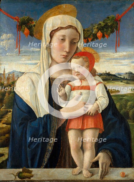 Madonna and Child, ca. 1470. Creator: Giovanni Bellini.