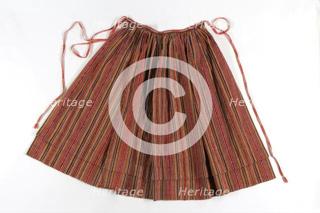 Apron, 1872-1873. Creator: Unknown.