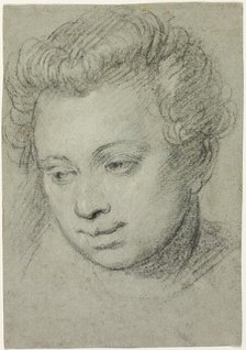 Head of a Woman, c.1575. Creator: Paolo Veronese.