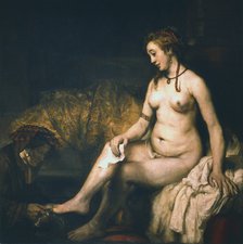 'Bathsheba at her Bath', 1654. Creator: Rembrandt Harmensz van Rijn.