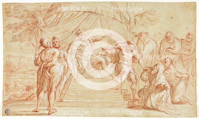 Scene From Roman History, n.d. Creator: Thomas Blanchet.
