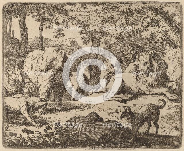 Reynard is Released to Tell His Story, probably c. 1645/1656. Creator: Allart van Everdingen.