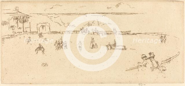 Bucking Horse. Creator: James Abbott McNeill Whistler.