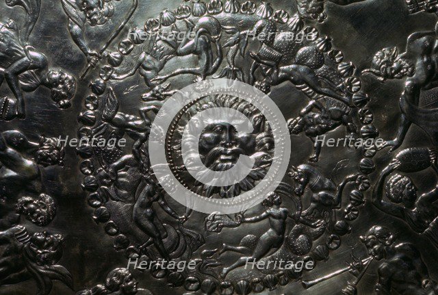 The Great Dish from the Mildenhall treasure, Roman Britain, 4th century. Artist: Unknown